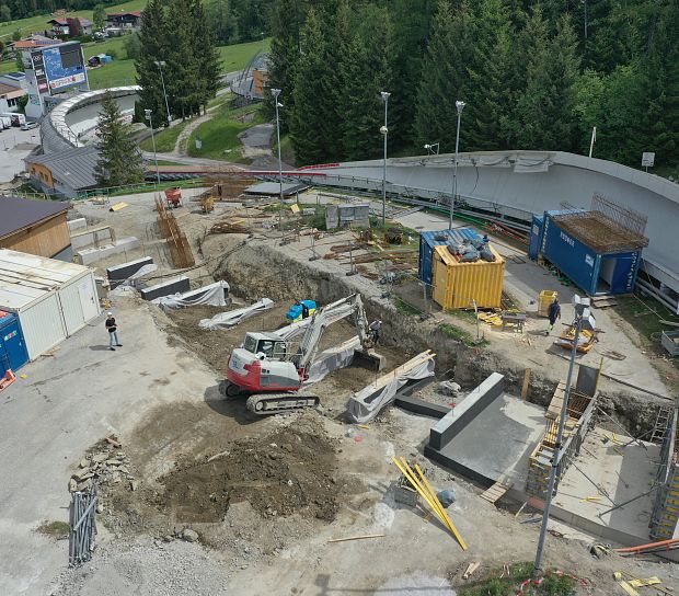 Innsbruck: Umbau Olympia Eiskanal und Neubau Zielhaus